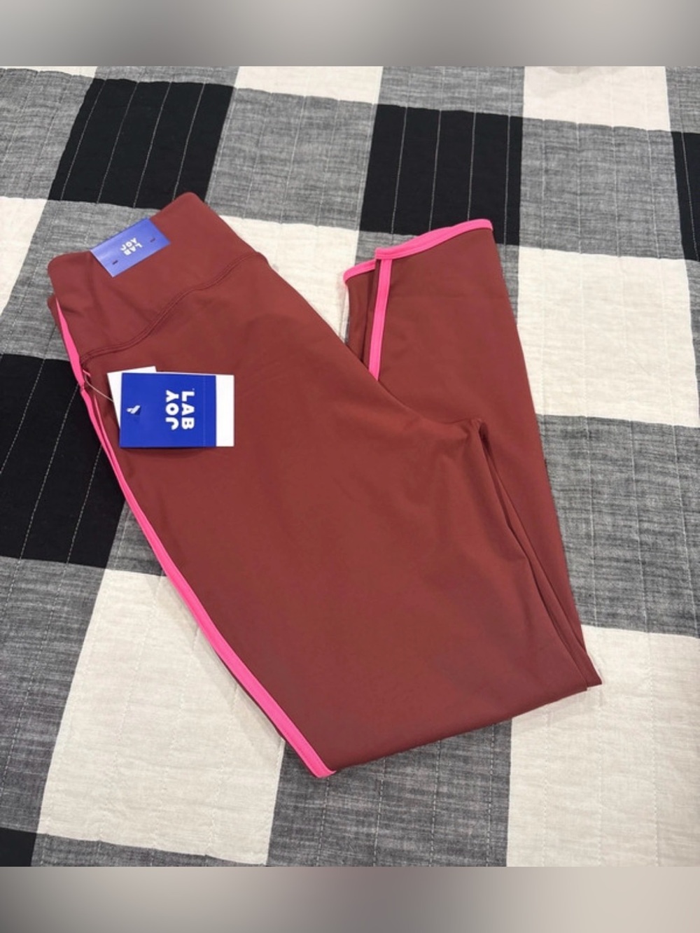 JoyLab Leggings with Pink Side Trim